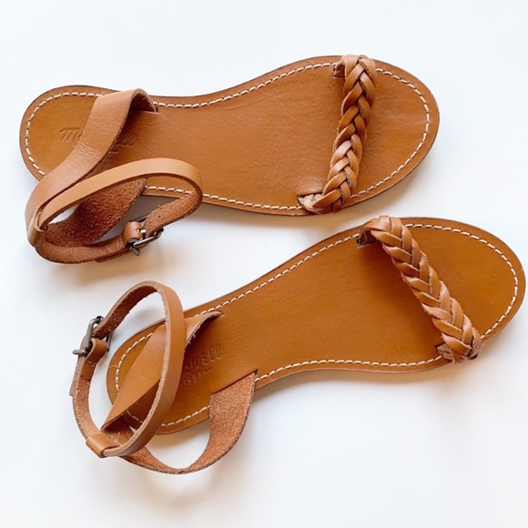 Madewell Shoes - Madewell Sightseer Braided Leather Sandals